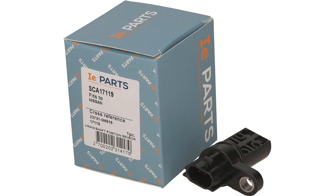 Impulsensor, krumtapaksel