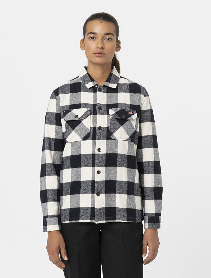 Dickies NEW SACRAMENTO SHIRT LS W WHITECAP Whitecap gray