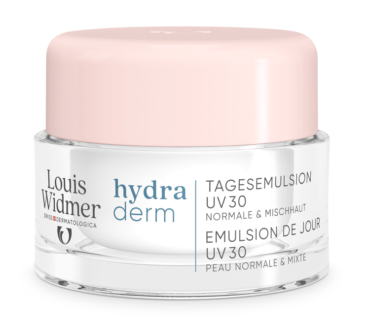 LOUIS WIDMER Hydraderm Tagesemulsion<br>50 ml, Emulsion, UV30 ohne Parfum