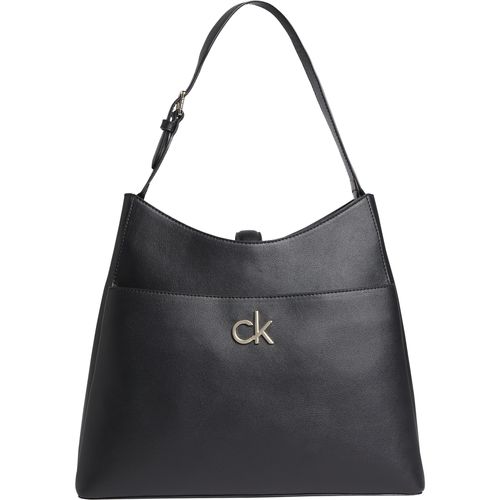 Calvin Klein Jeans - BOLSO RE-LOCK HOBO CALVIN KELIN MUJER Negro