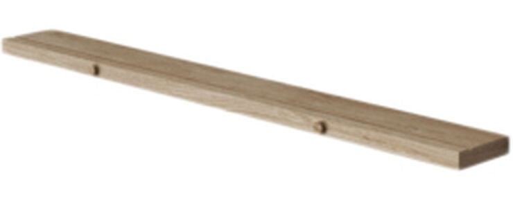 Moebe Gallery Shelf, 70, Oak 100% Oak