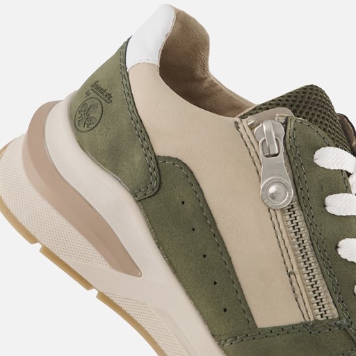 Rieker Sneakers groen Synthetisch