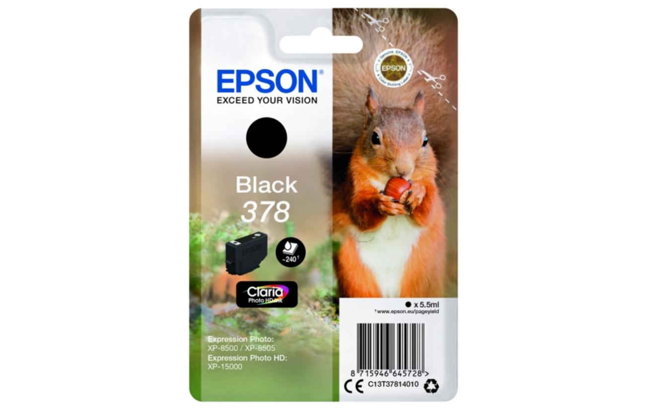 Tinte 378 / C13T37814010 BlackTinte, Black
