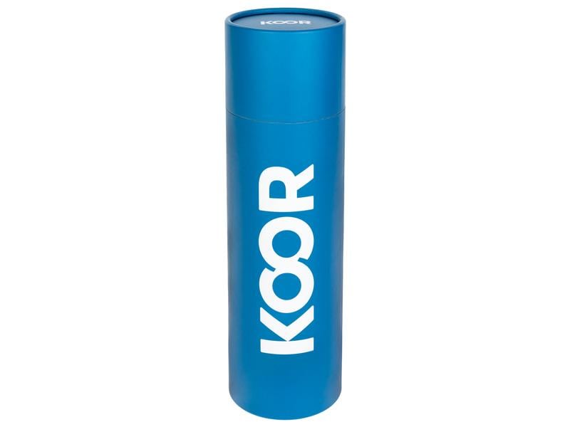 KOOR Trinkflasche Azzuro 750 ml Thermosflasche aus Edelstahl
