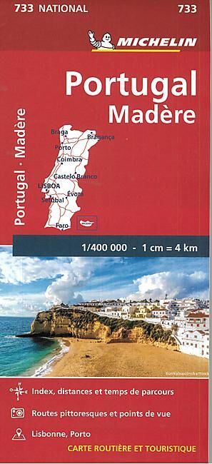 MICHELIN - 733 PORTUGAL MADERE 1 400 000