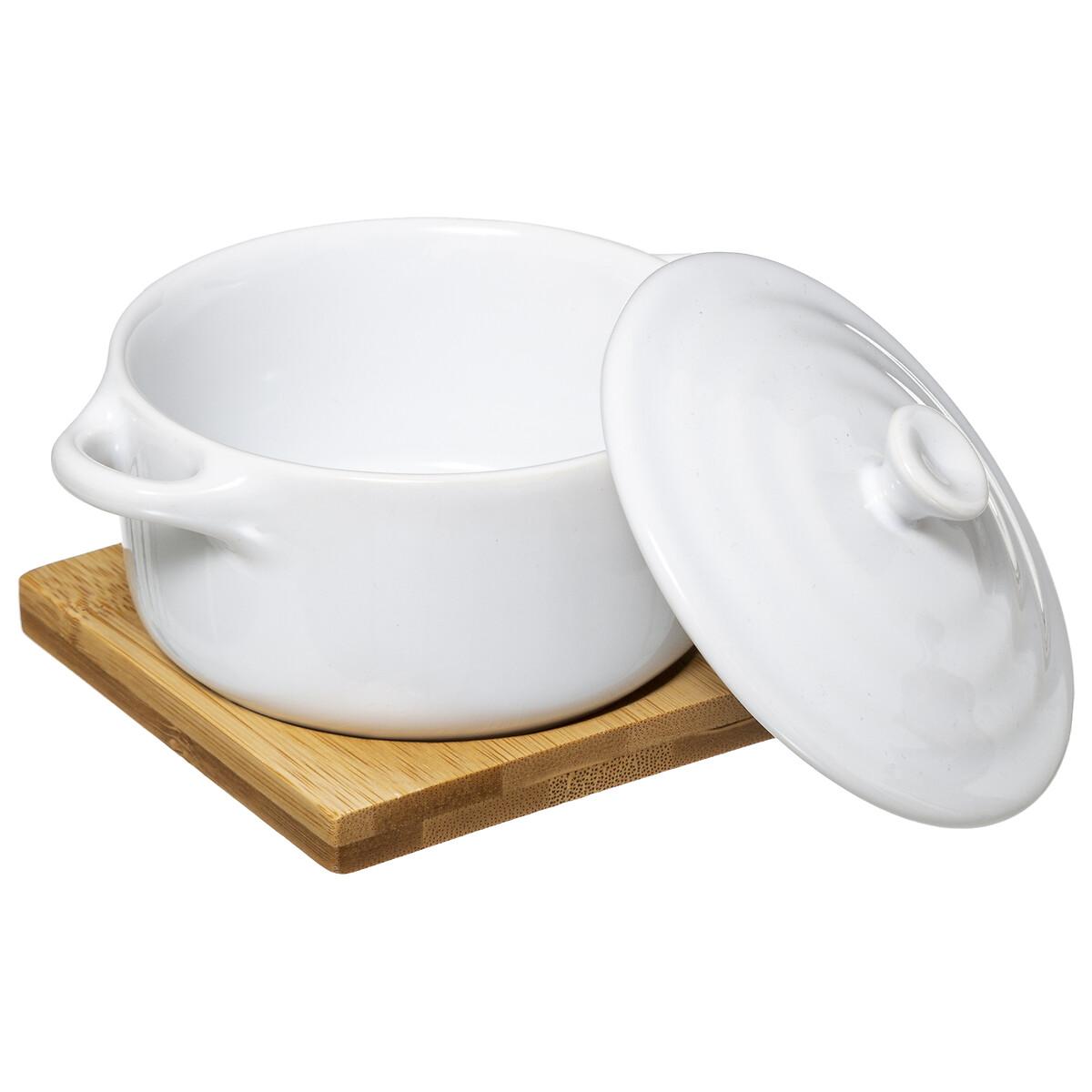 COCOTTE CERAMIQUE BAMBOU D.10CM