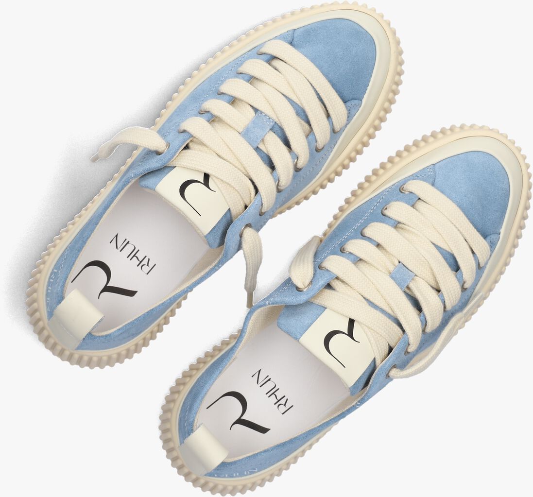 lichtblauwe rhun lage sneakers 3250 treble