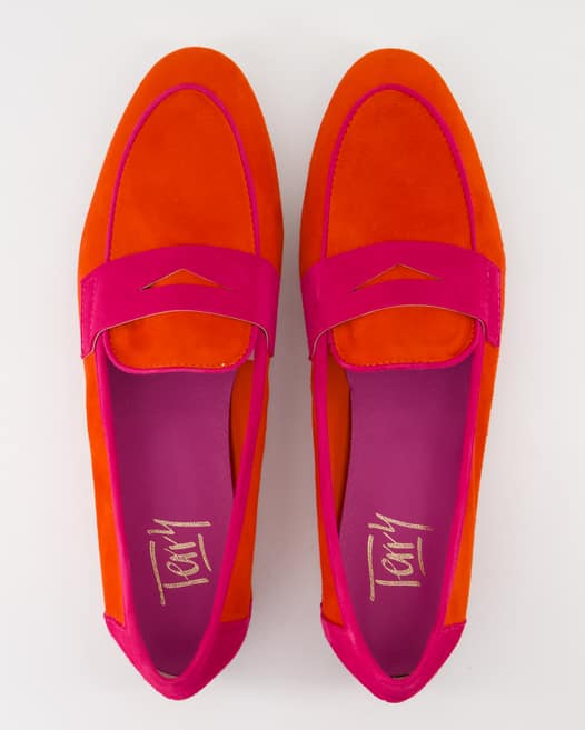 Terry Adele Slipper in Rot