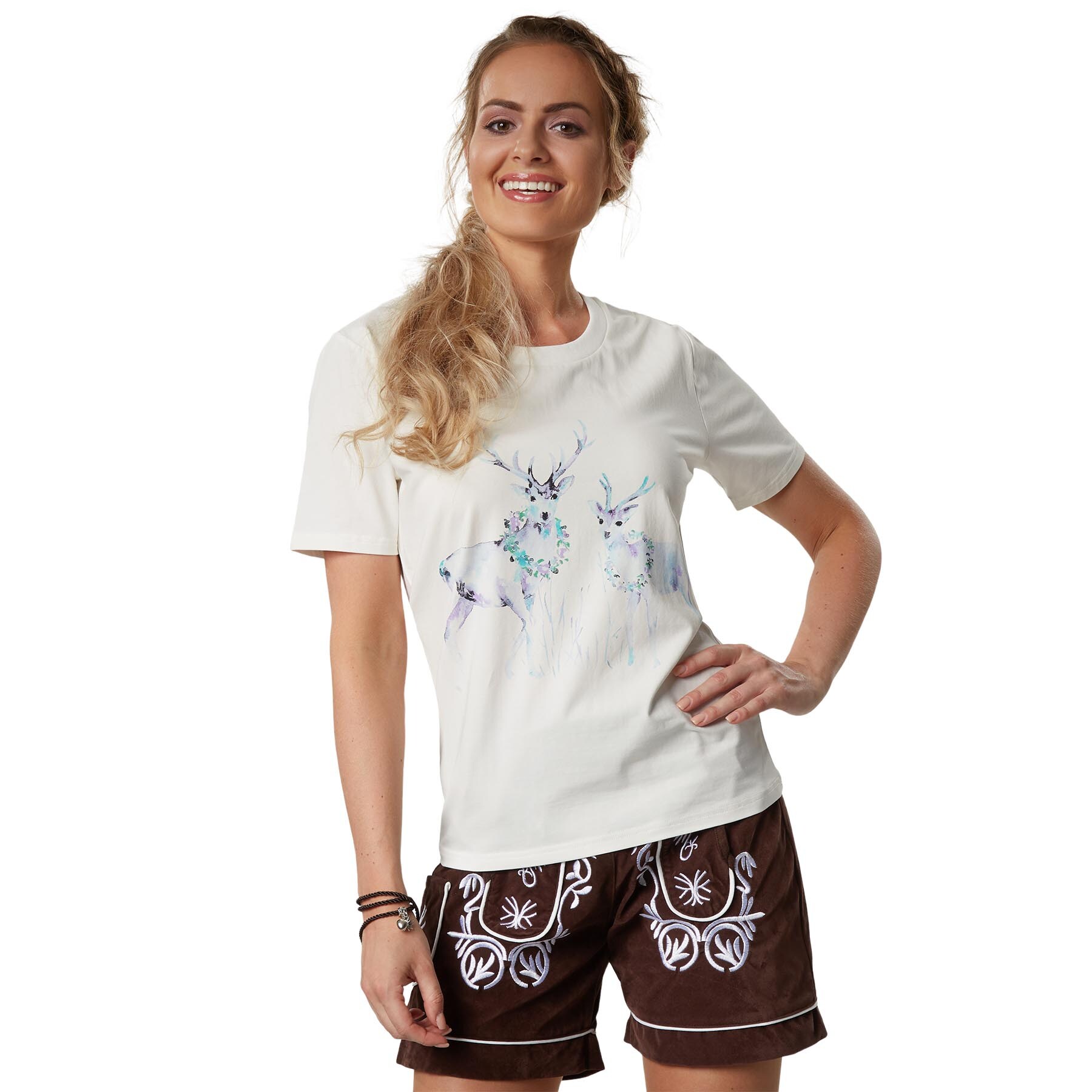tectake® T-Shirt Wildwechsel