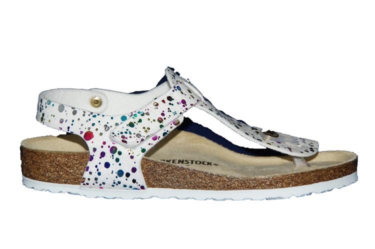 Birkenstock Kairo Breed Confetti White