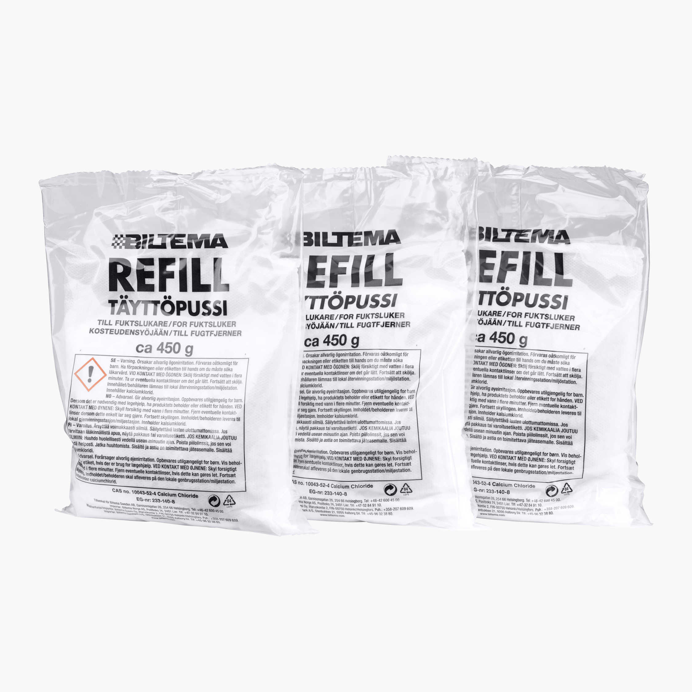 Refillposer Original til fuktsluker, trepakning