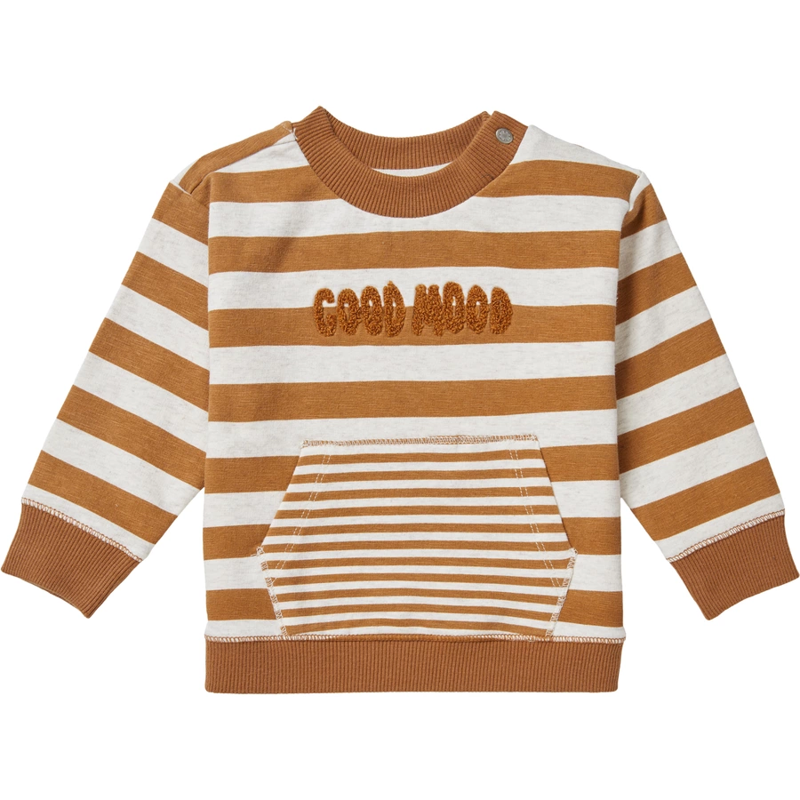 Noppies Pullover Tangarine Chipmunk