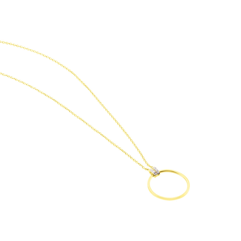 Collier Proserpine Or Jaune Diamant