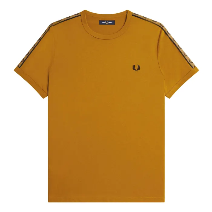 Fred Perry Contrast Tape Ringer Shirt Heren