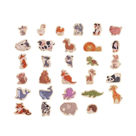 Hape Magnetische Tiere, 30 Teile