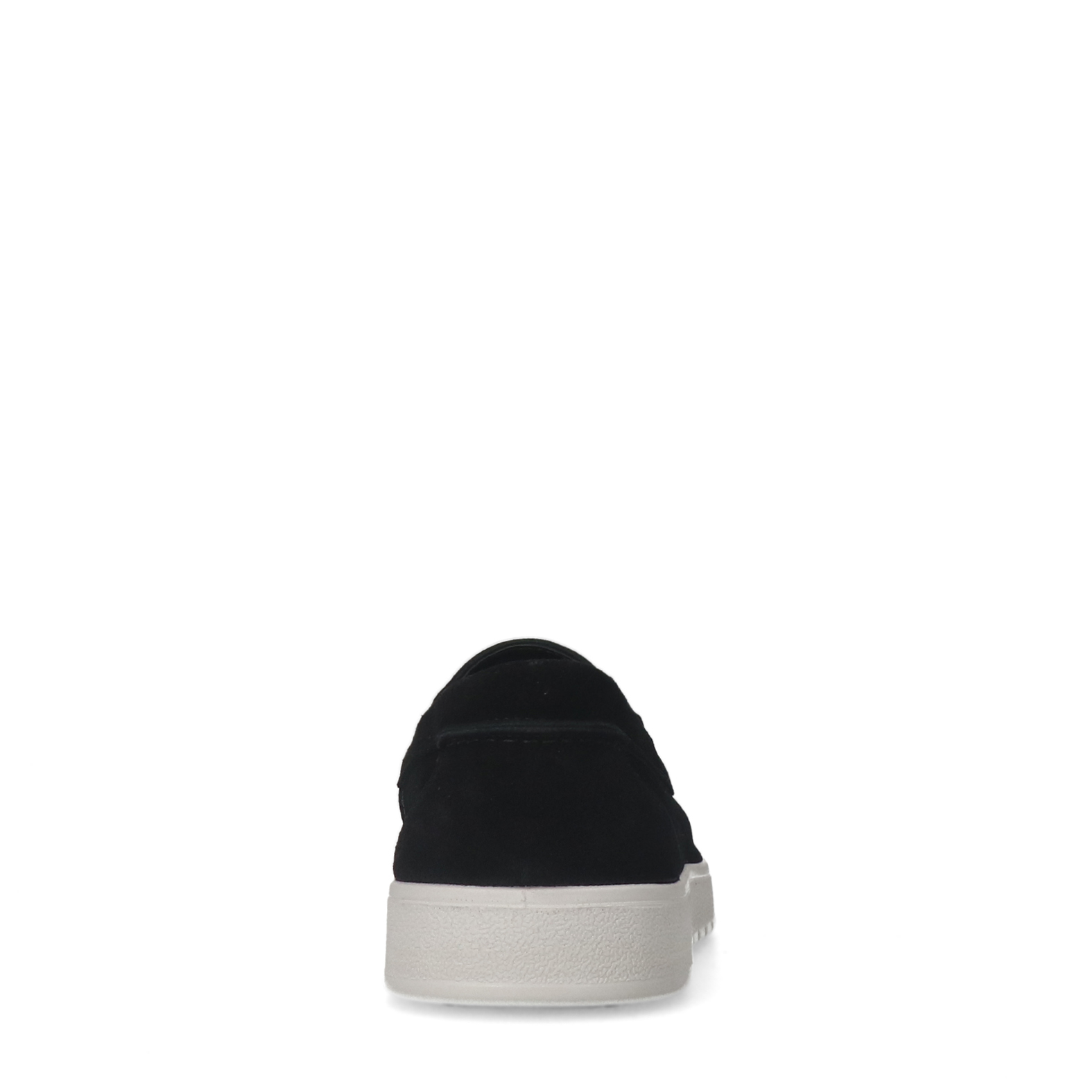 Zwarte suède loafers