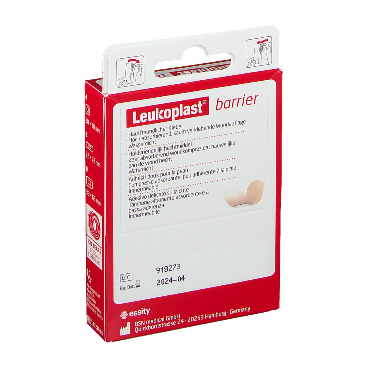 Leukoplast® Barrier Strips verschiedene Größen