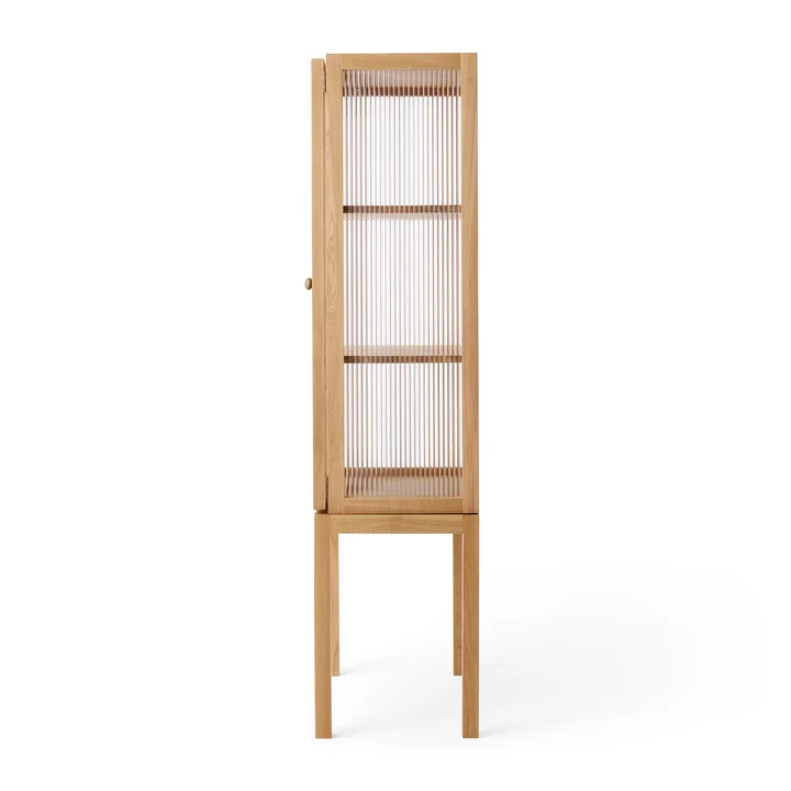 Audo - Curiosity Vitrine H 168 cm, Eiche natur