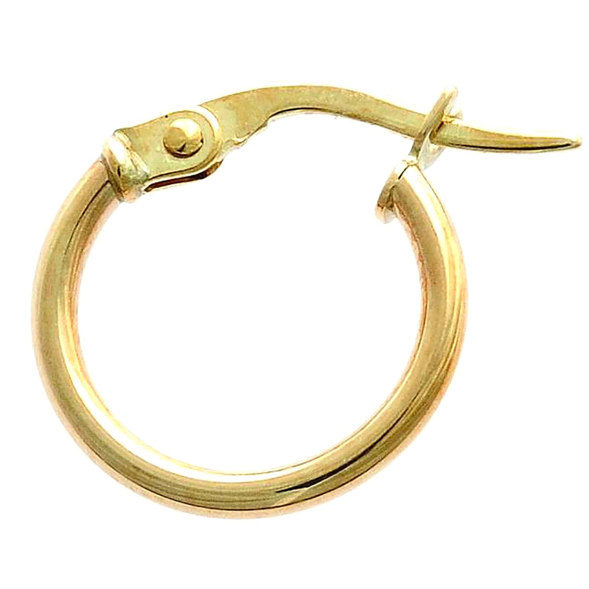 Créoles Brillaxis or jaune 9 carats 10mm