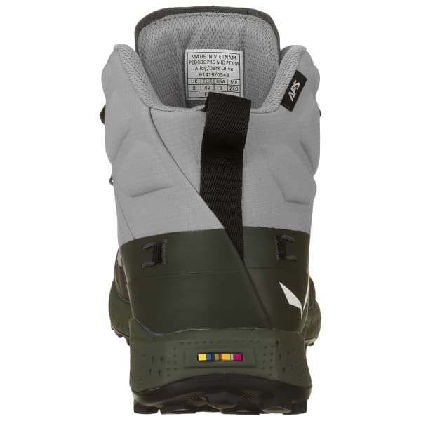 Chaussure de randonnée mid SALEWA PEDROC PRO MID PTX M ALLOY/DARK OLIVE