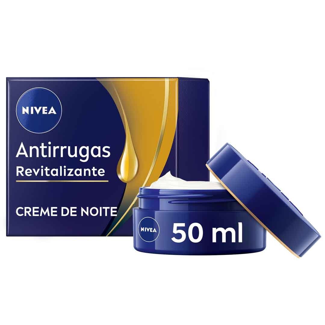 NIVEA  Creme de Noite Antirrugas 55+ - 50ml