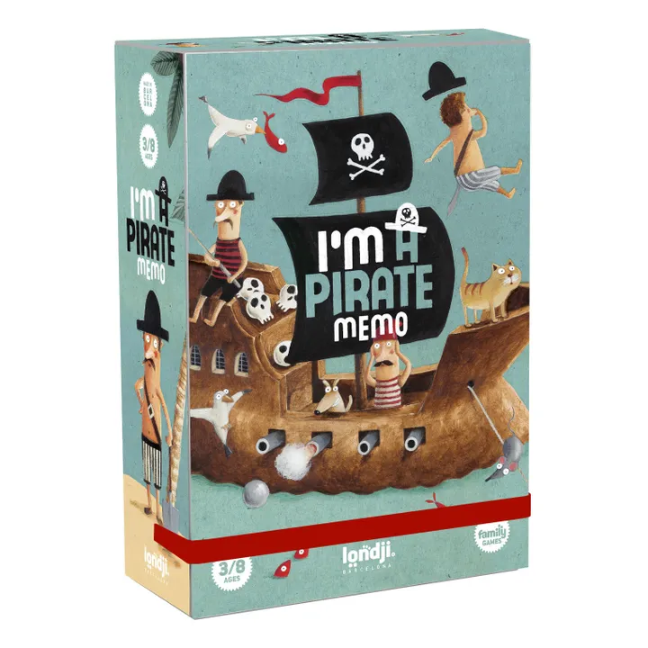Londji Jeux du mémo pirate