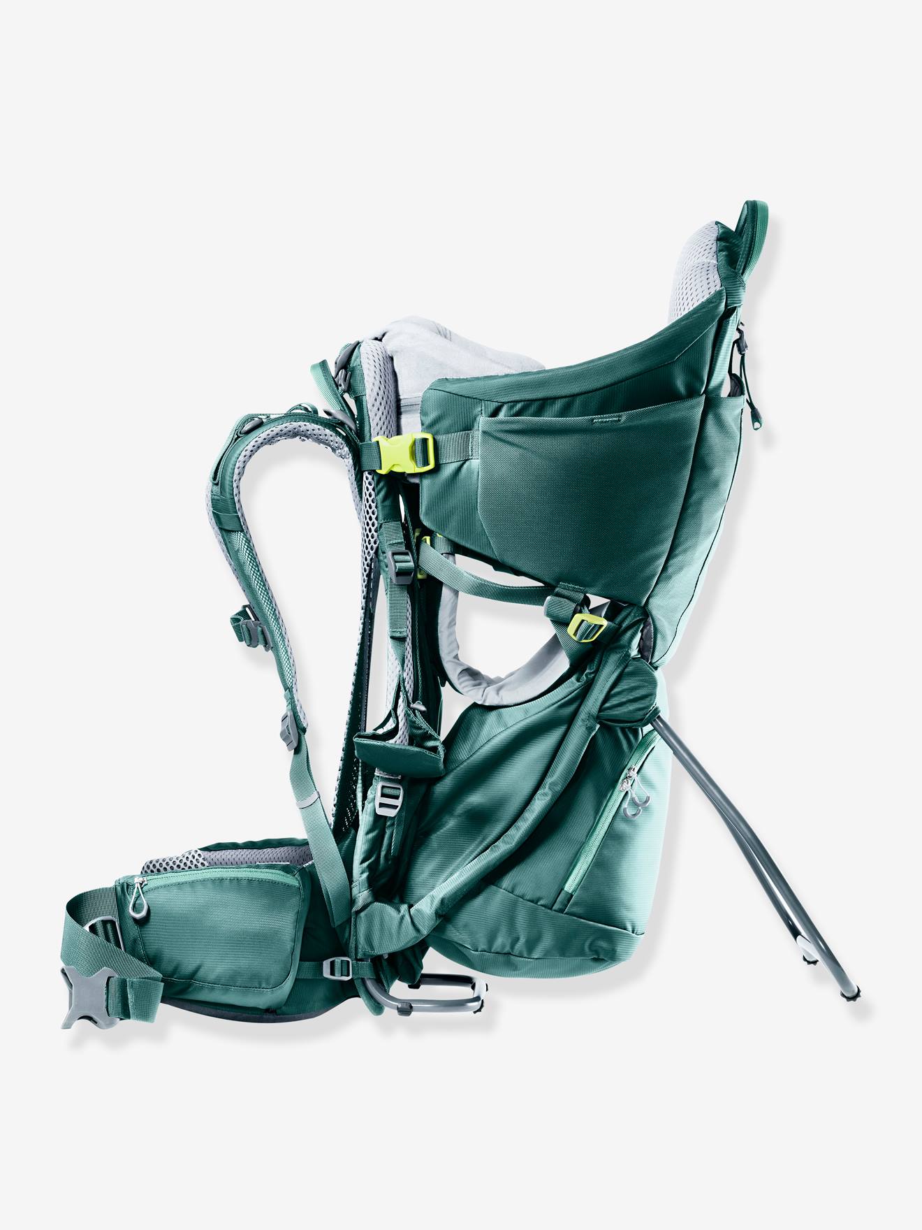 Porta-bebê DEUTER Kid Comfort com proteção solar verde