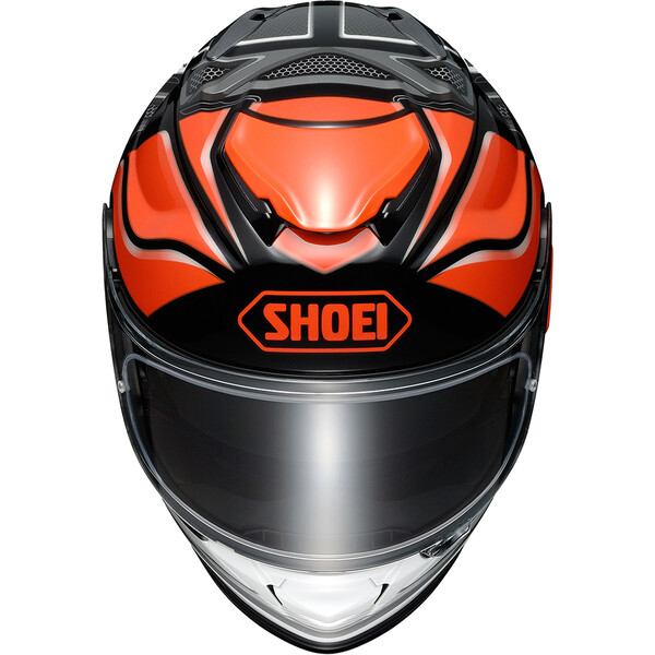 Shoei - Casque GT-Air 2 Notch TC-8 / Orange / Noir / Blanc