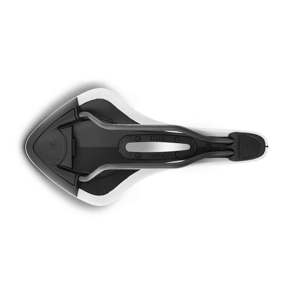 Fizik Arione R3 Open Kium Large Zadel Wit