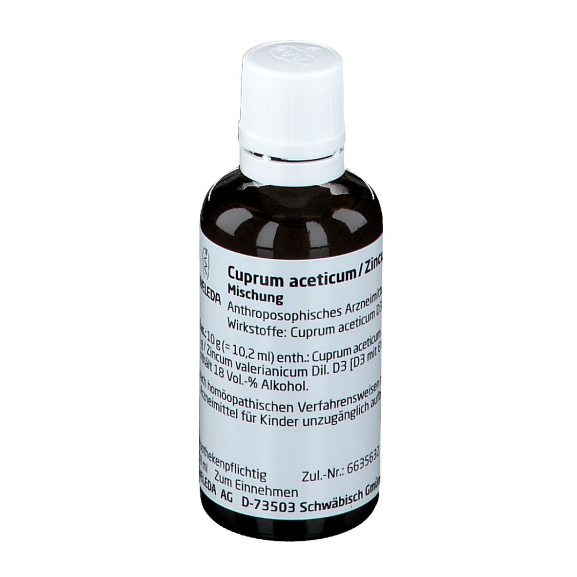 Cuprum Aceticum / Zincum valerianicum