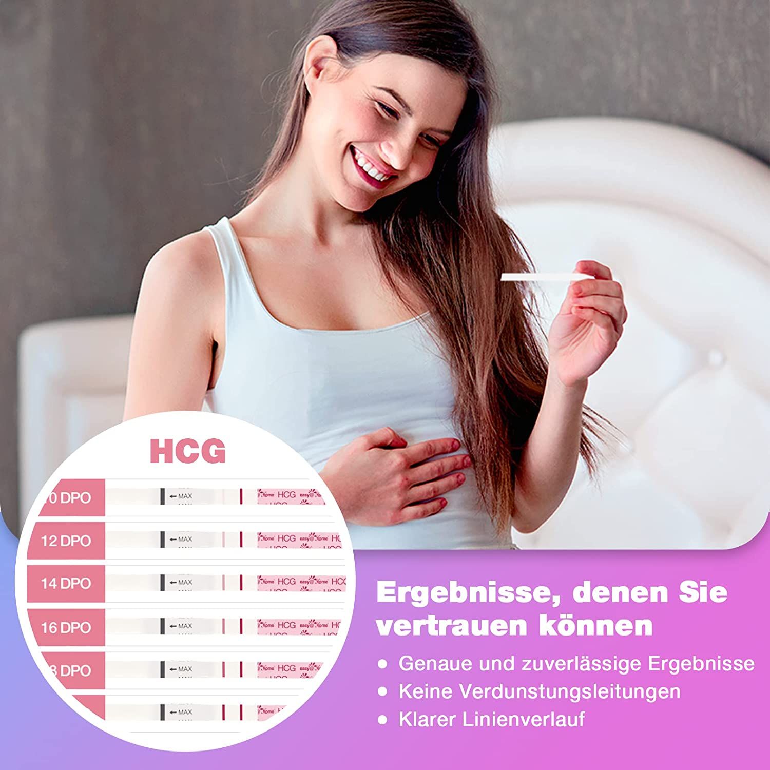 Easy@Home Ovulationstest und Schwangerschaftsfrühtest