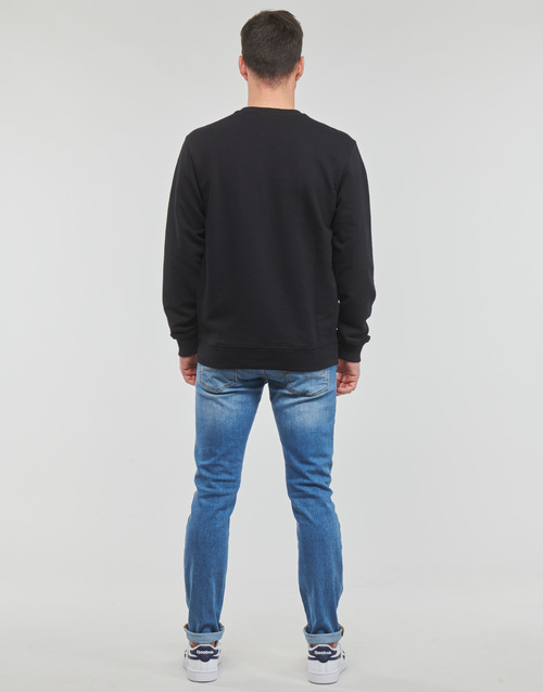 Guess - LOGO PATCH CN SWEATSHIRT - Noir