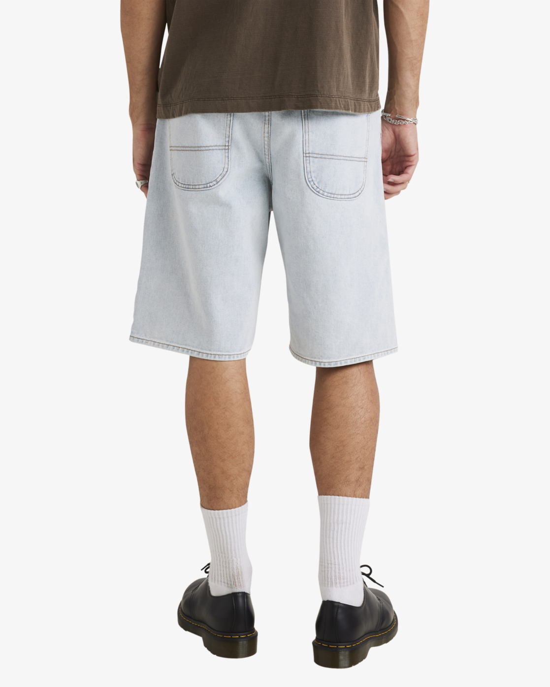 Rvca Skate Denim Short Ash Blue