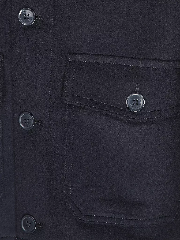 GANT Wolljacke  dunkelblau