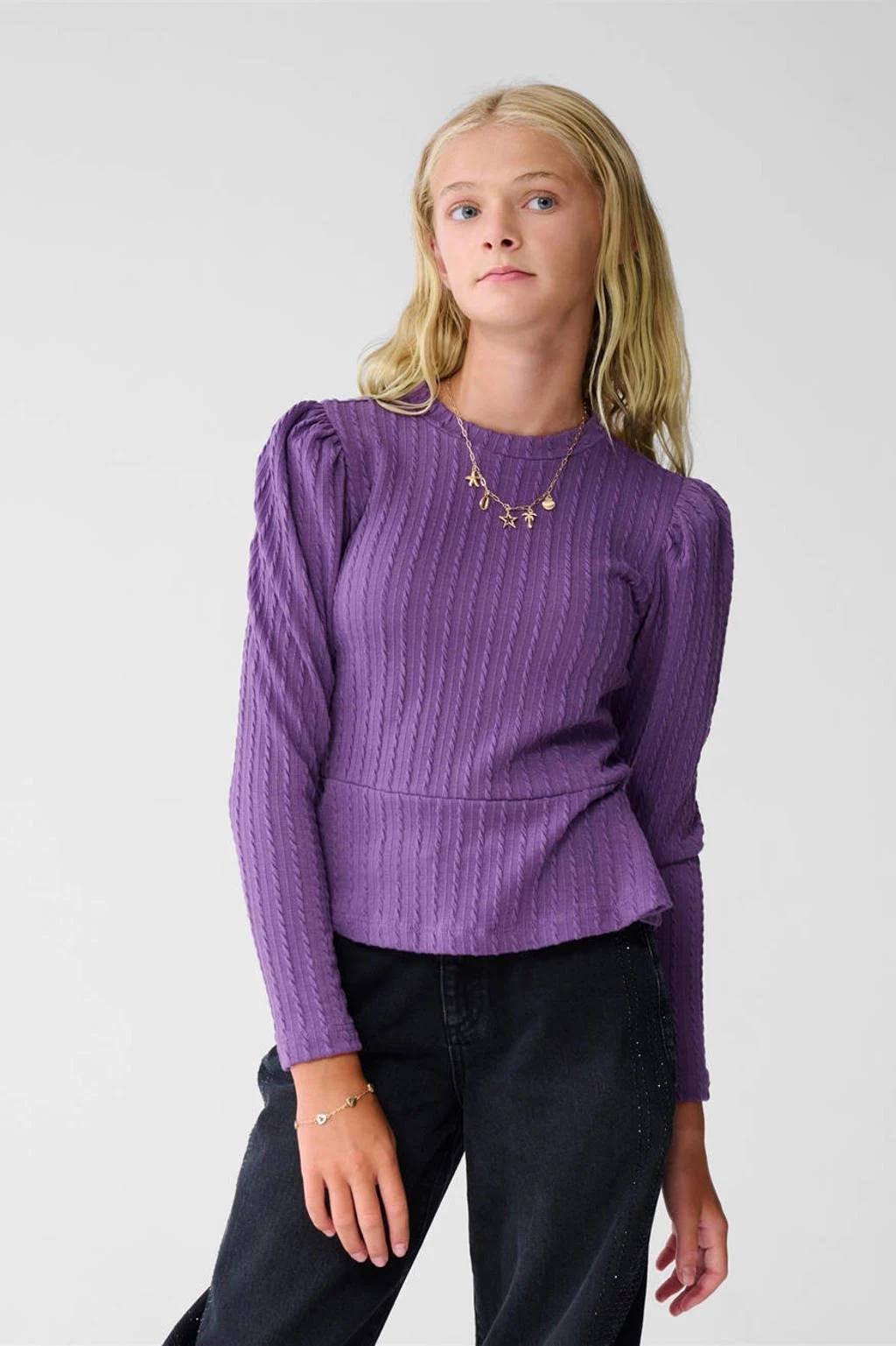 Shoeby longsleeve paars