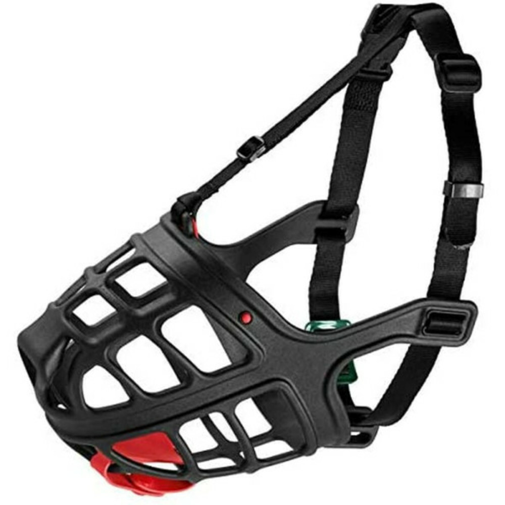 Muselière albury noir taille 1 (45 cm) (21 cm) (5 cm)