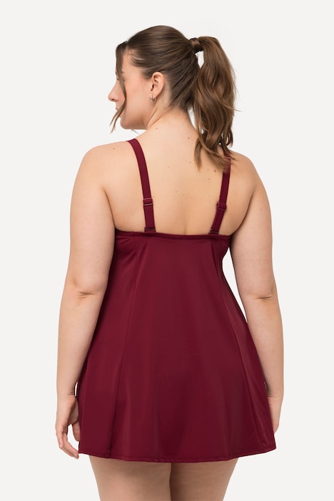 Badekleid, Blüten, Softcups, Träger verstellbar, recycelt