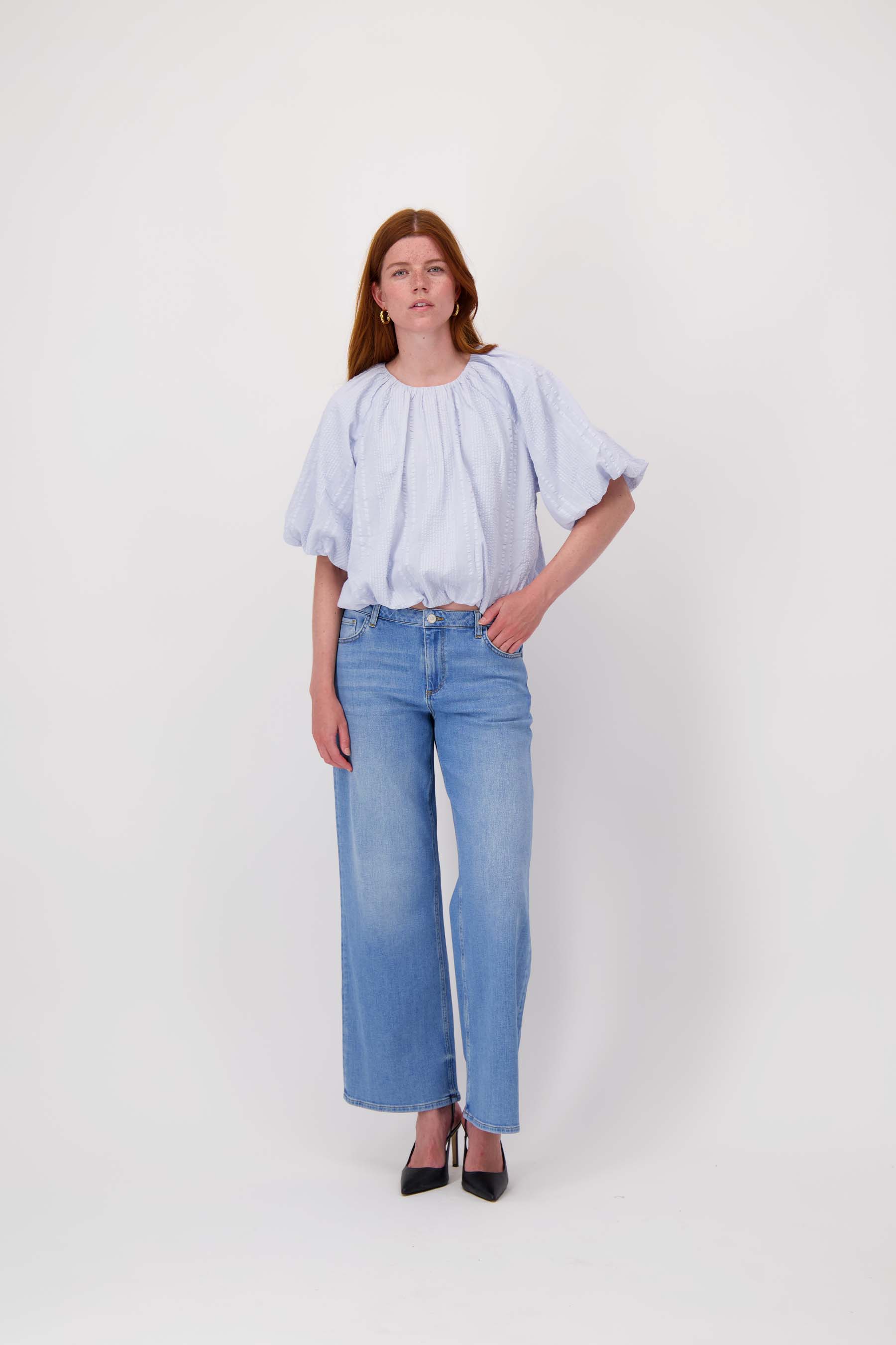 wideleg jeans