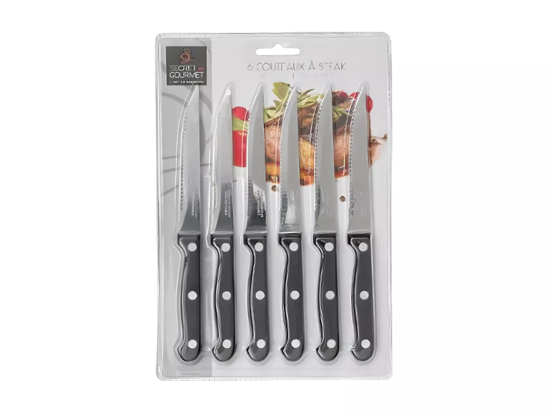 Lot de 6 Couteaux de Table 