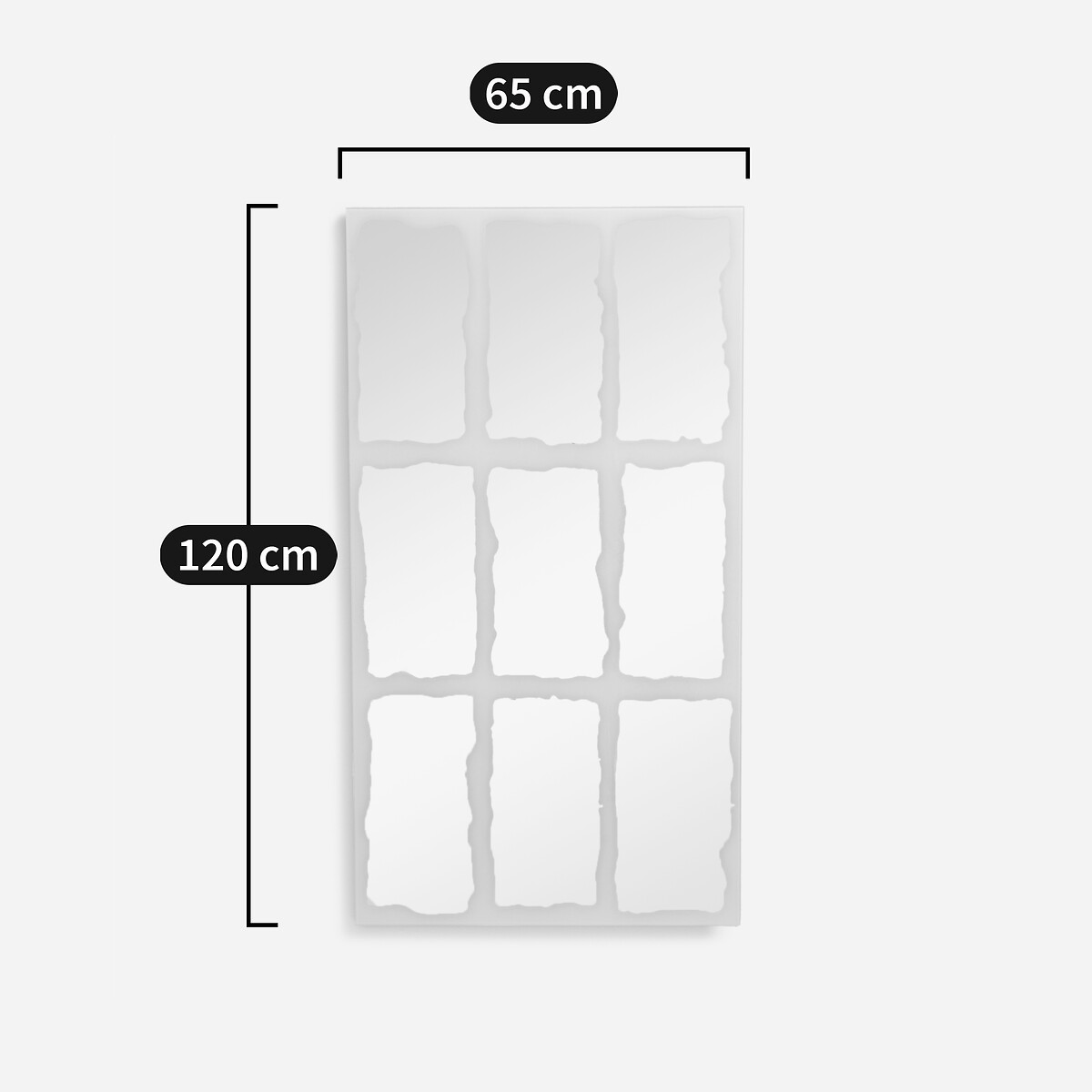 OTTO STUDIO PARA AM.PM<br>Raamspiegel H120 cm, Paisagem