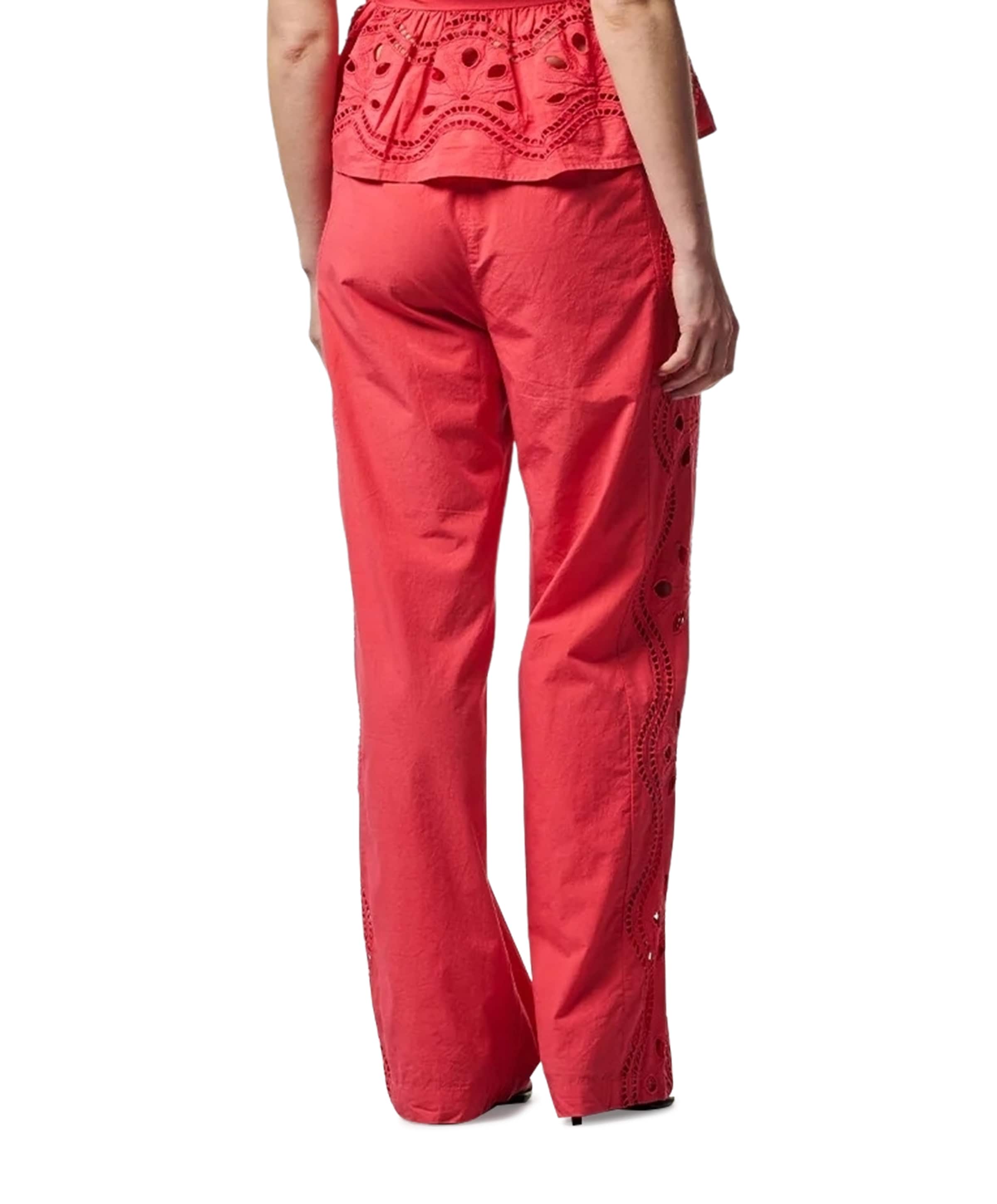 Aaiko ESILA LACE CO 521 dames broek rood