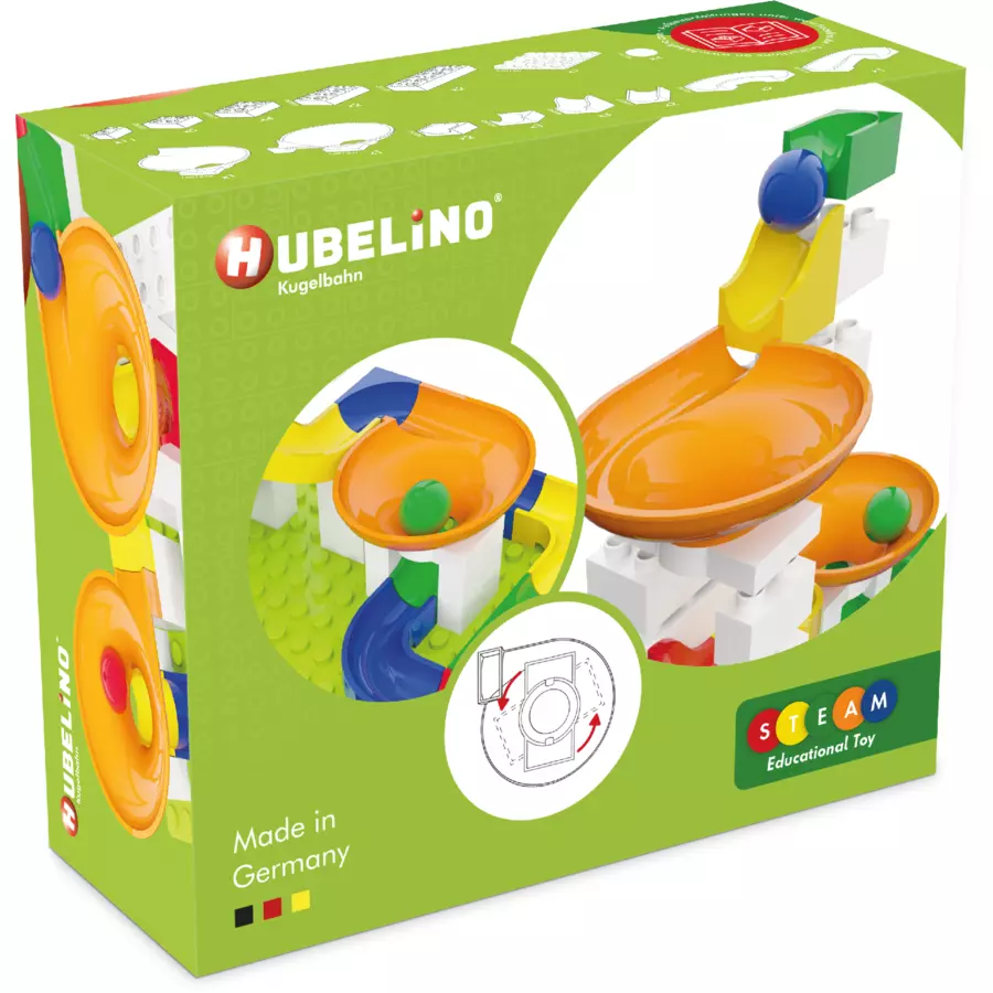 HUBELINO® Kugelbahn Trichter Erweiterung, 44-teilig