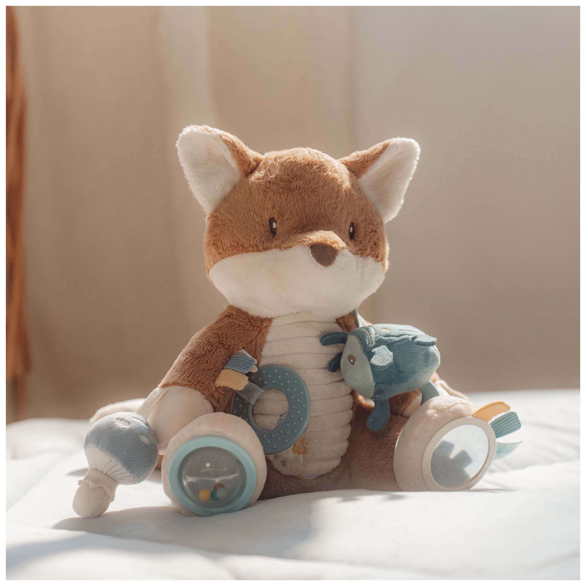 Little Dutch activiteiten vos Forest Friends Lightbrown - hangspeelgoed - Prénat