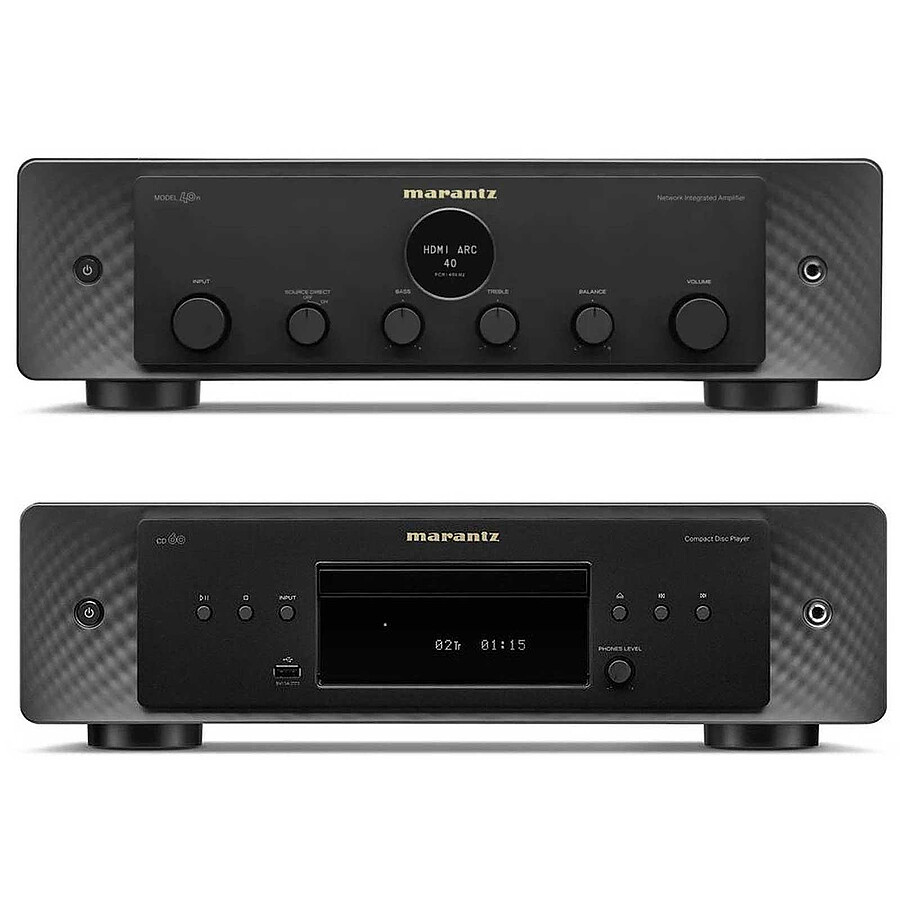 Marantz MODEL 40n Noir + CD60 Noir