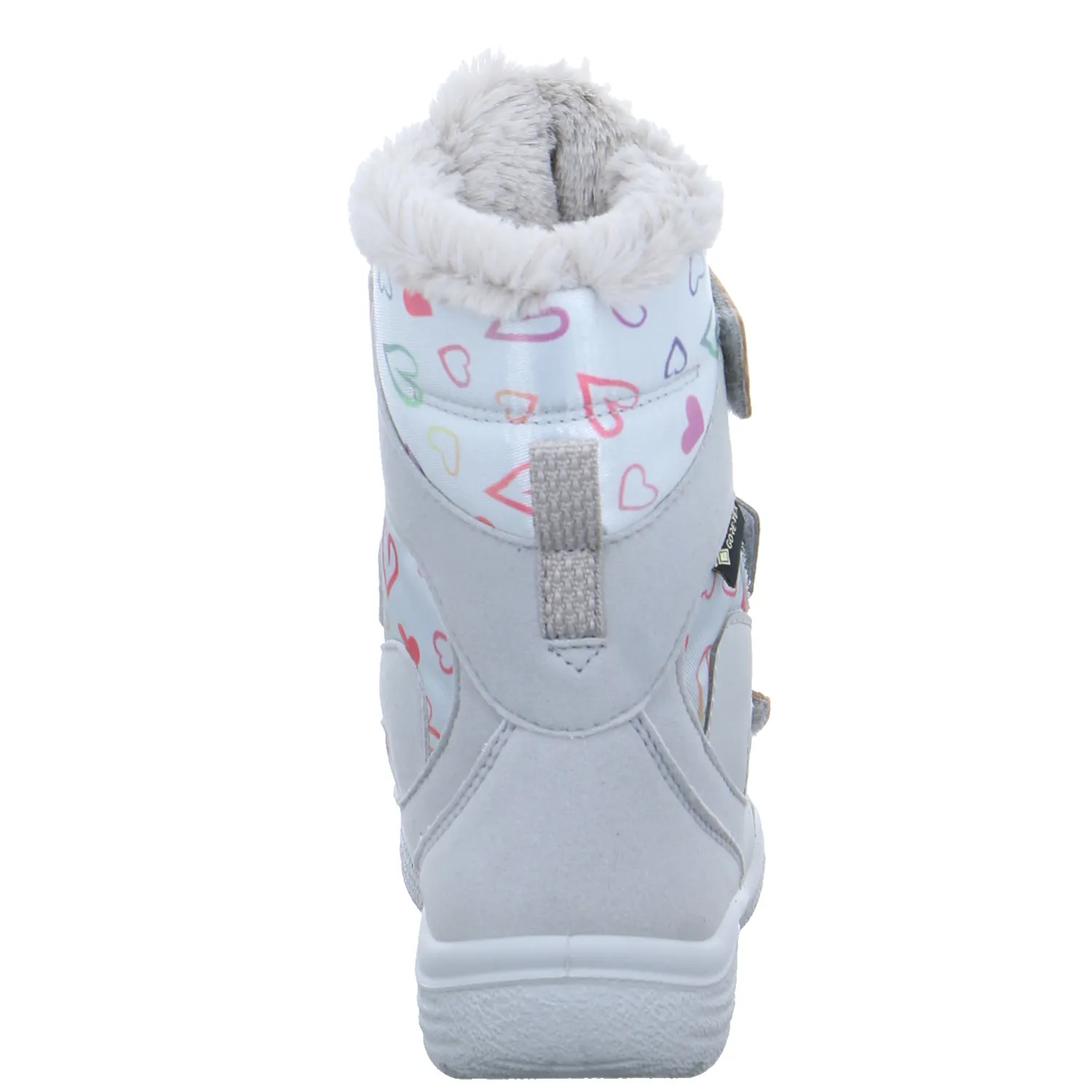 SUPERFIT Mädchen-Snowboot Membrane Silber Textil  Winterstiefel