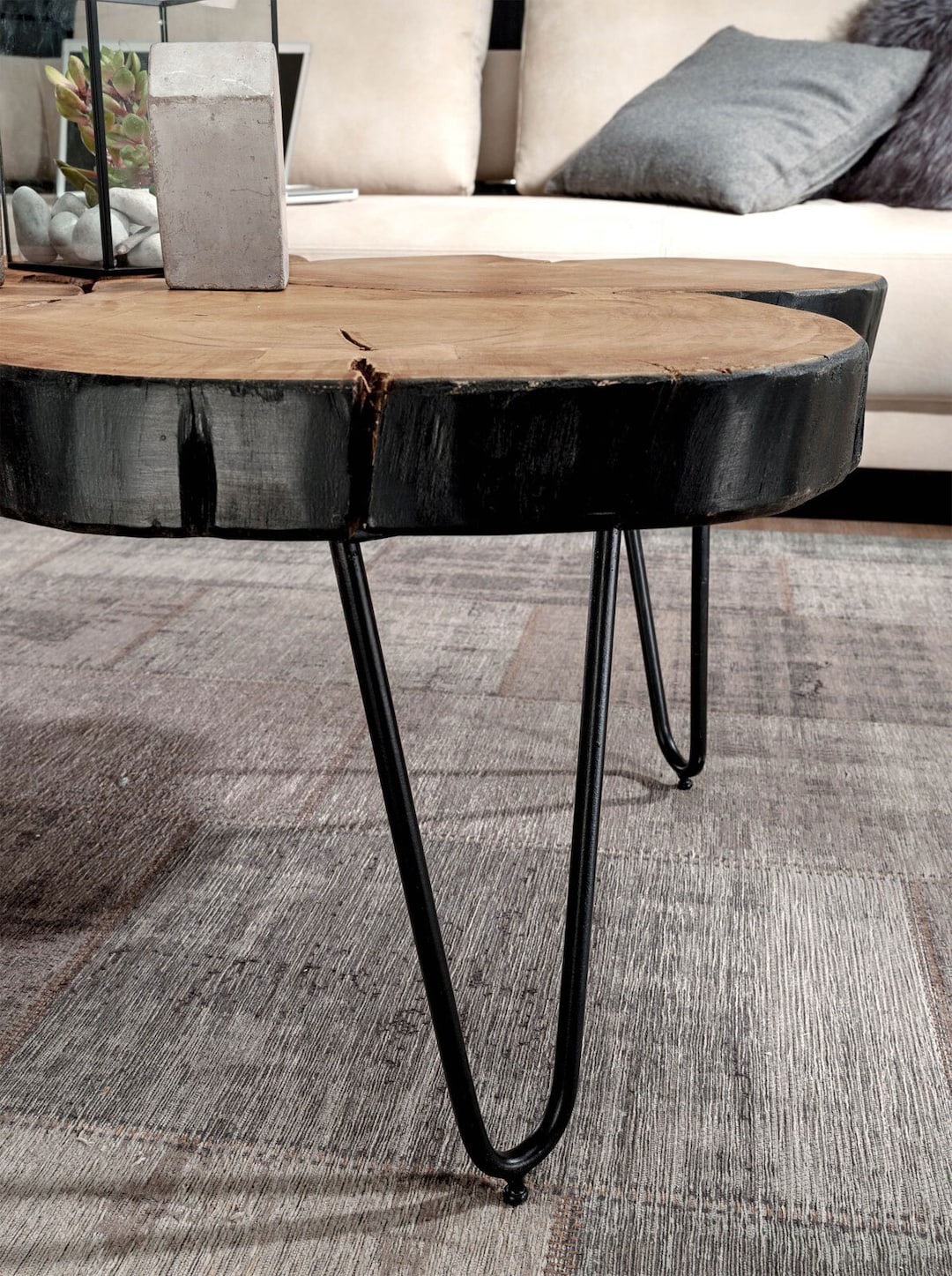 Couchtisch 115 x 70cm braun