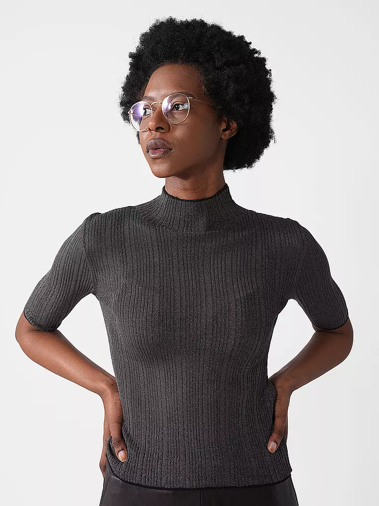 LIU JO Rollkragenpullover  grau