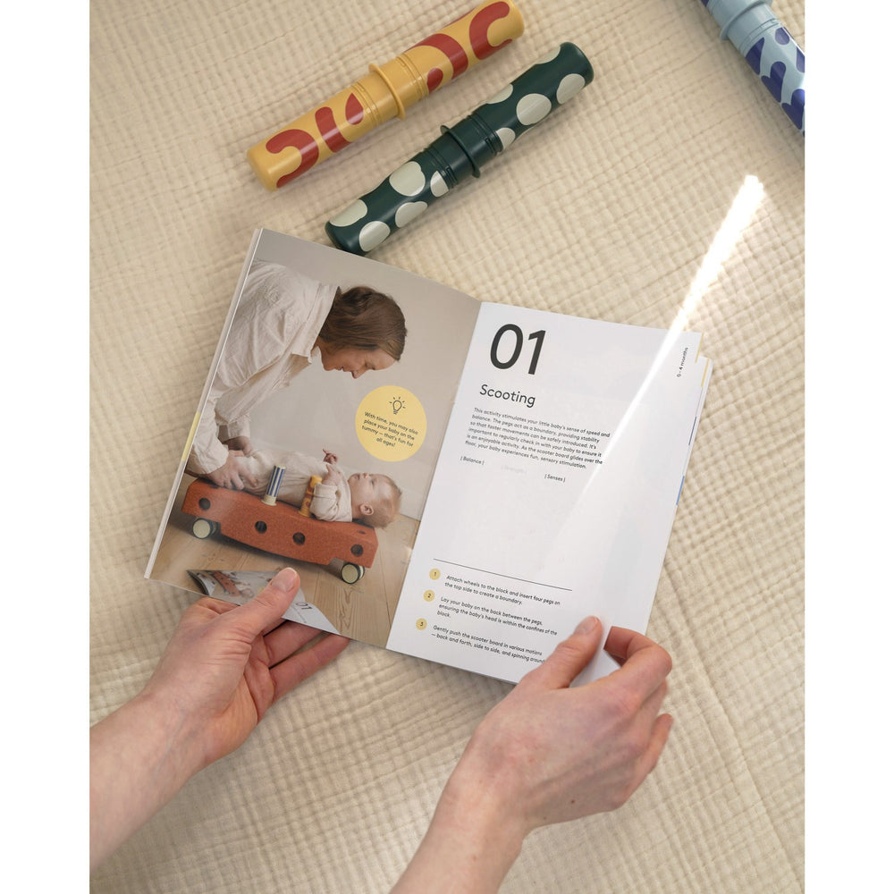 Køb MODU Baby Motoriksæt Sand Grey / Honey Yellow