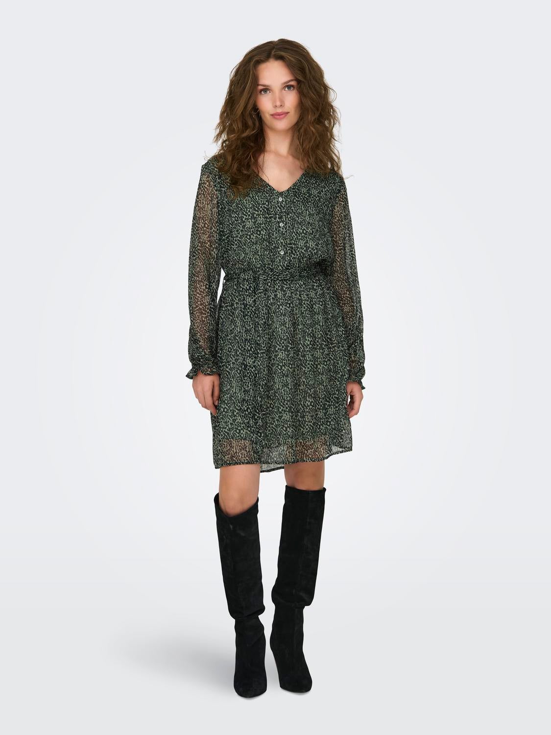 JDYISABELLA Kurzes Kleid Sea Spray