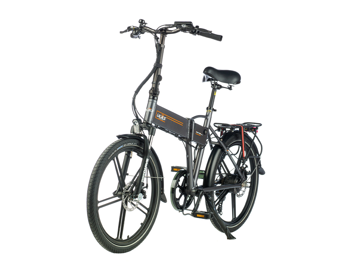 Lacros Trotter T400XL Matgrijs 13,6Ah elektrische vouwfiets